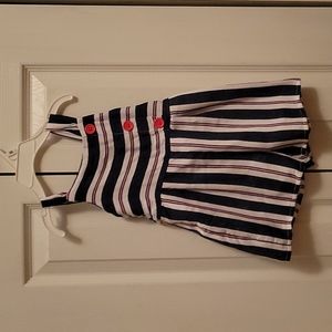 Cute Striped Romper 2t